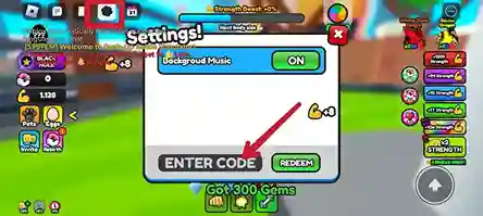 Roblox Push up training simulator codes