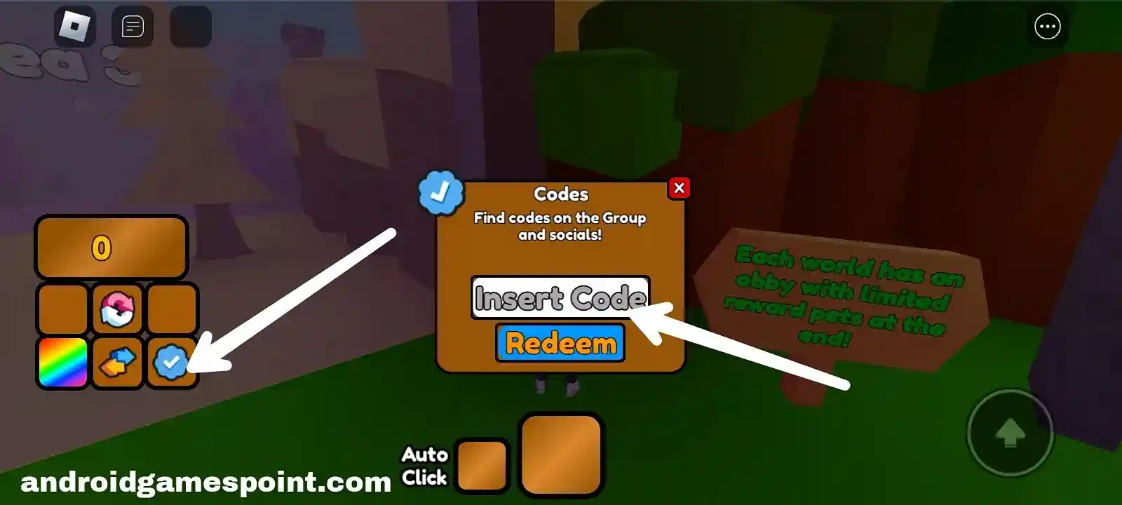 Roblox Doors Clicker codes