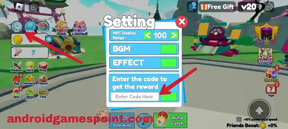 Roblox Anime Catching Simulator codes