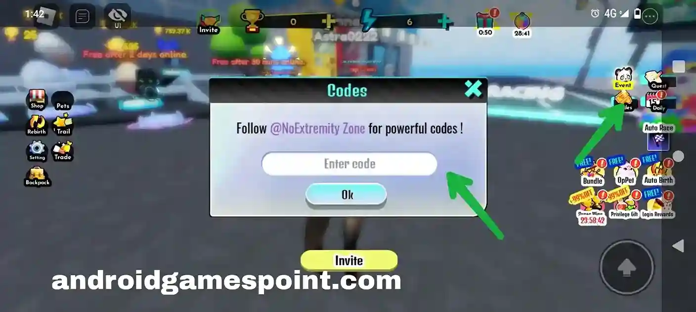 Roblox Horse Race Simulator codes